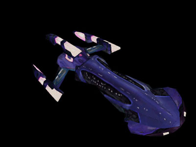 Hydran Lord-class command cruiser.